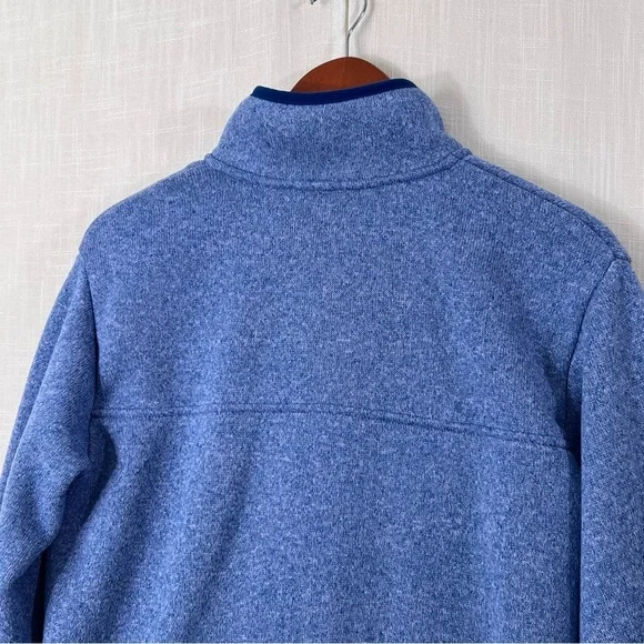 Eddie Bauer Radiator Fleece 2.0 Snap Mock Neck Pullover Jacket Blue Size L - Picture 11 of 12